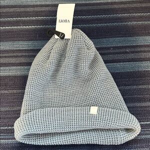 Vuori Gray Knit Beanie